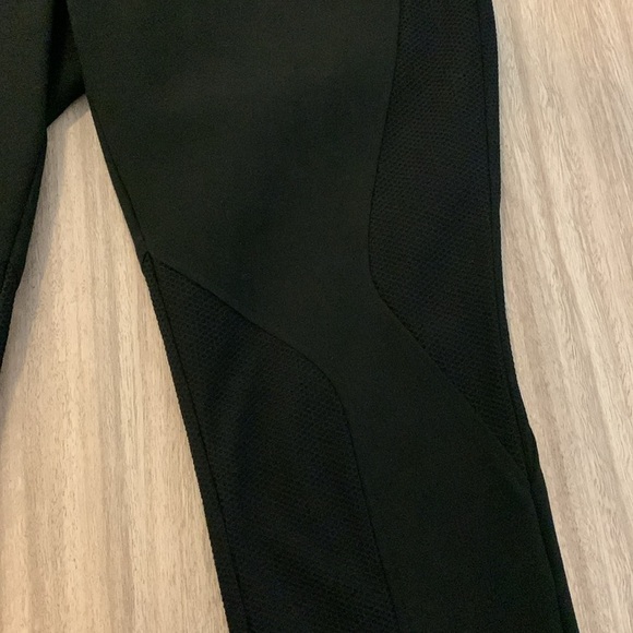 Ted Baker Mesh Panel Skinny Pant Legging Size 4 Black - Picture 7 of 9